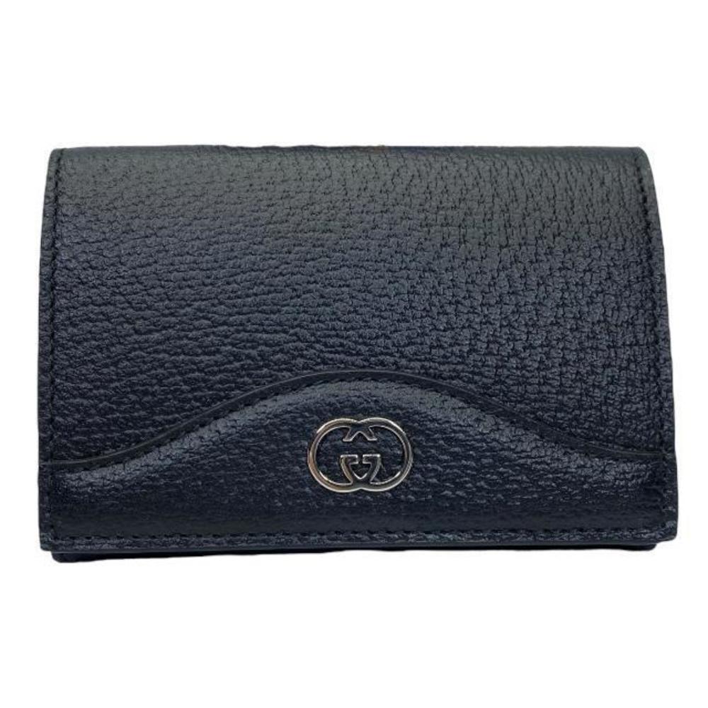Gucci Interlocking Card Case Black - image 1